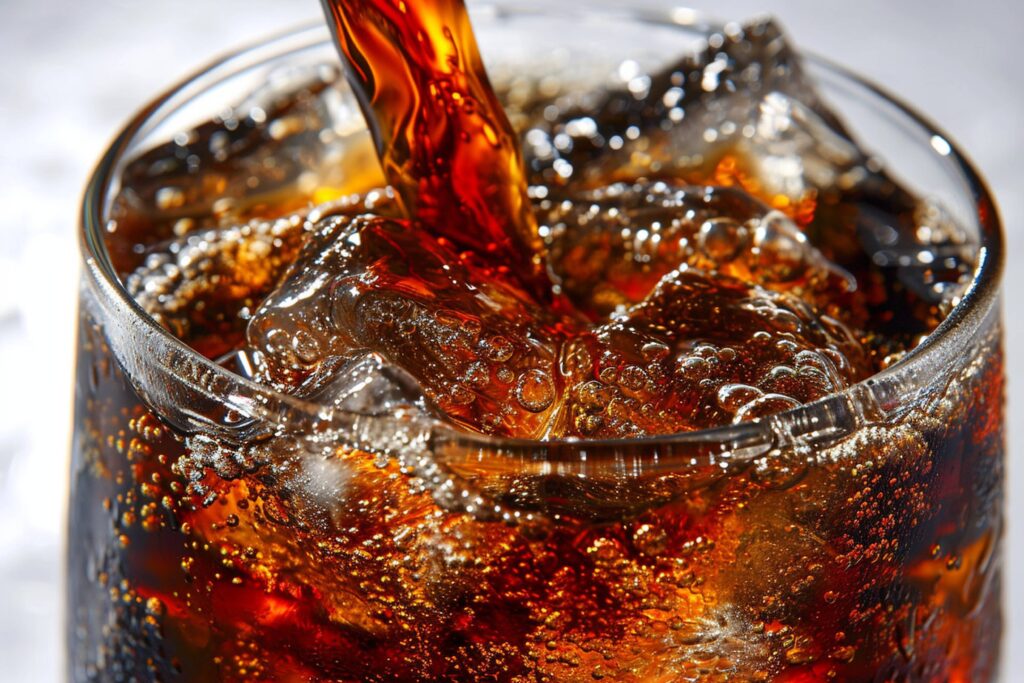 coca cola, glass, drink