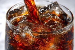 coca cola, glass, drink